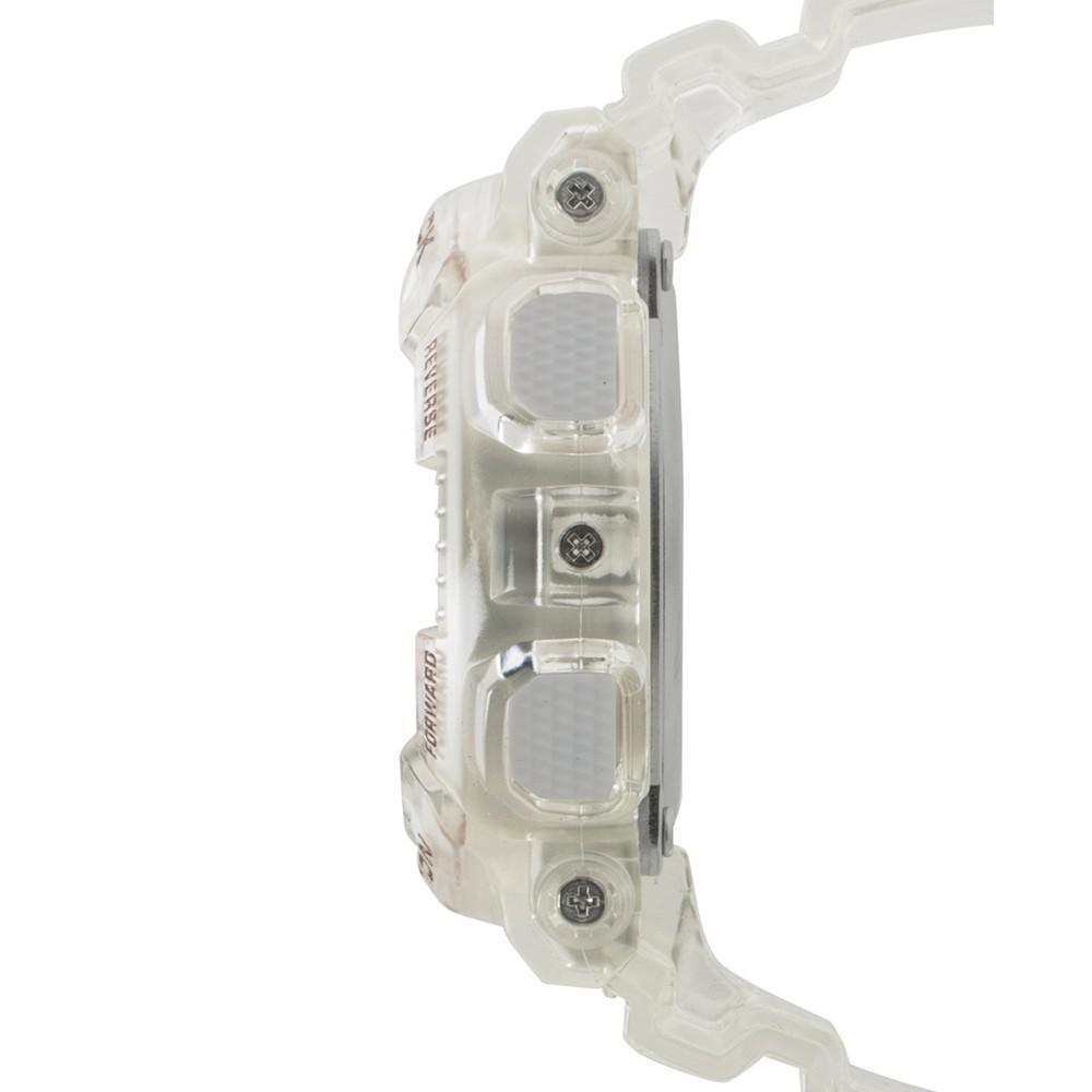 商品G-Shock|Women's Analog-Digital Clear Resin Strap Watch 45.9mm,价格¥1043,第5张图片详细描述