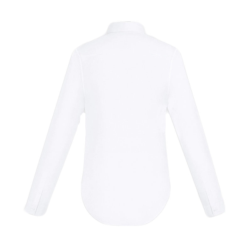 【预售3-7天】迪奥  新款男士Dior签名白色棉府绸长袖衬衫 463C541W6680_C089商品第2张图片规格展示