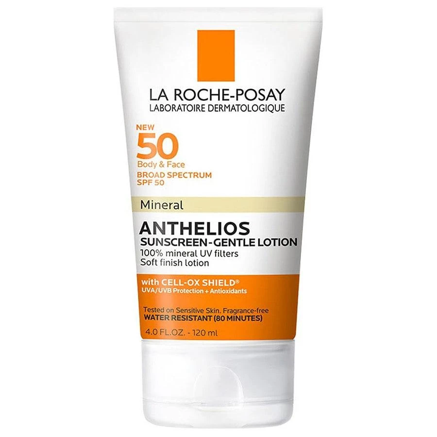 商品La Roche Posay|Face and Body Mineral Sunscreen Gentle Lotion SPF 50,价格¥267,第1张图片