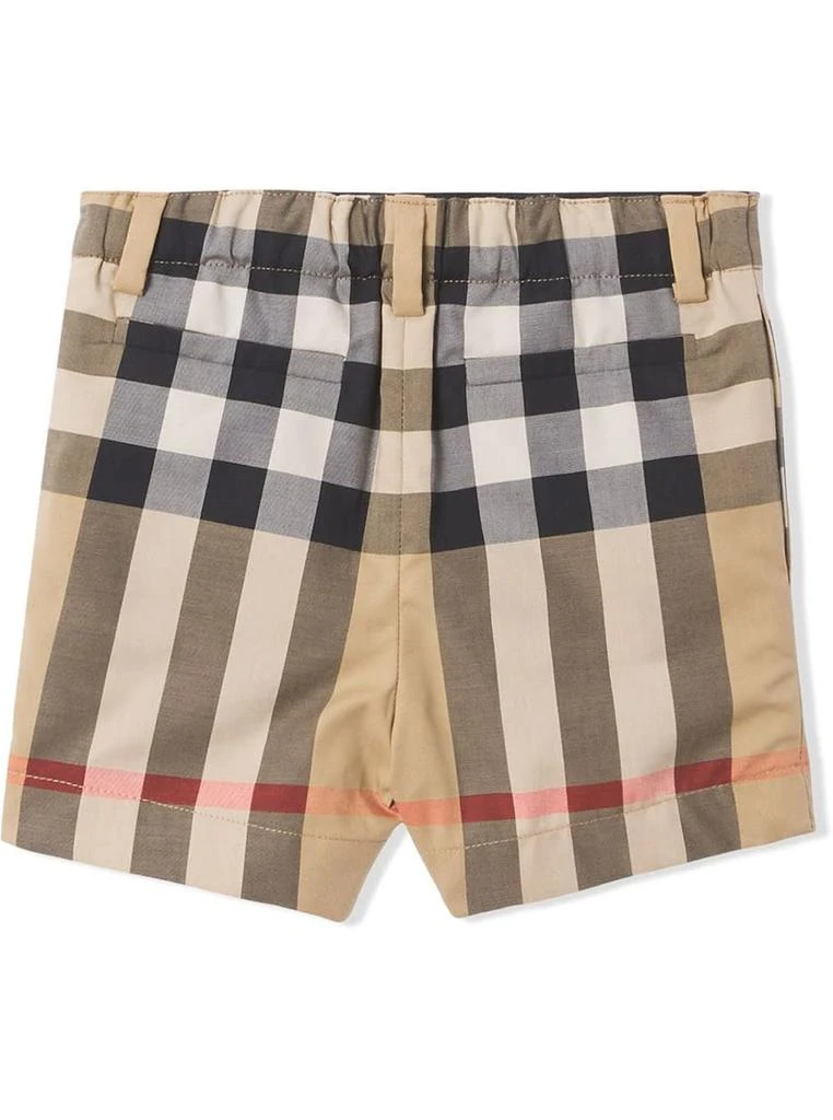 商品Burberry|Boys Vintage Check Cotton Shorts,价格¥1168,第2张图片详细描述