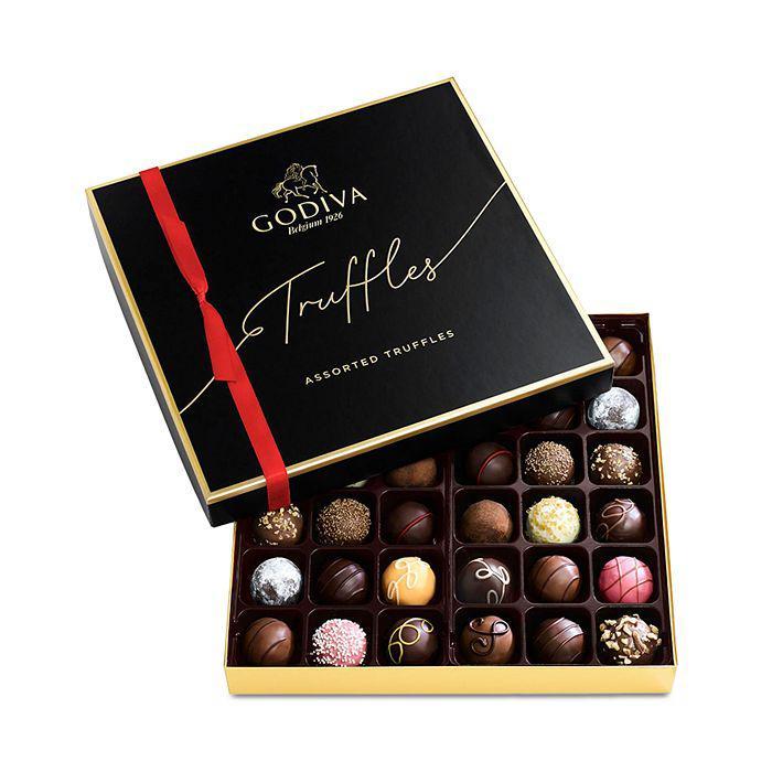 商品Godiva|Signature 36-Piece Chocolate Truffle Box,价格¥632,第3张图片详细描述