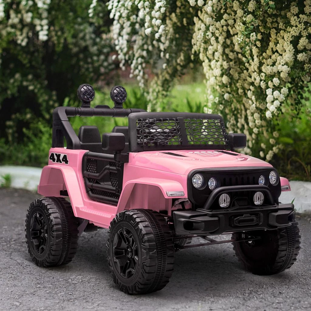 商品Streamdale Furniture|Streamdale Kid's Electric Ride-On Car with Remote and Manual Control,价格¥3448,第2张图片详细描述