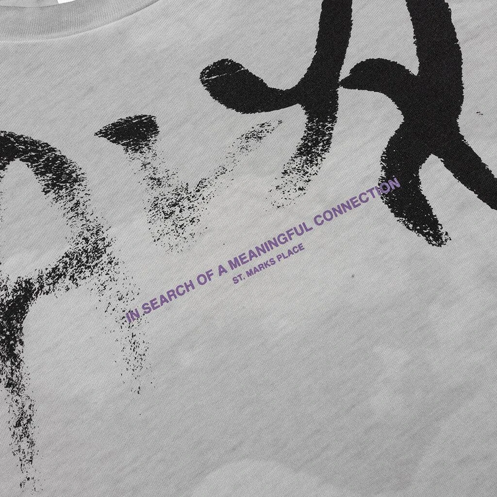 商品1017 ALYX 9SM|Meaning Connection Treated L/S Tee - Light Grey,价格¥1382,第4张图片详细描述