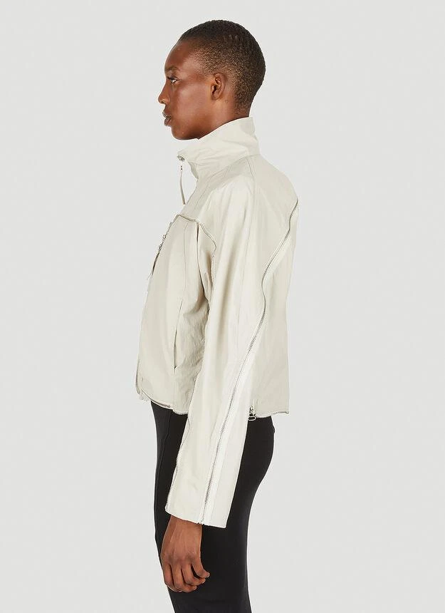 商品Helmut Lang|Zip Jacket in Beige,价格¥2945,第3张图片详细描述