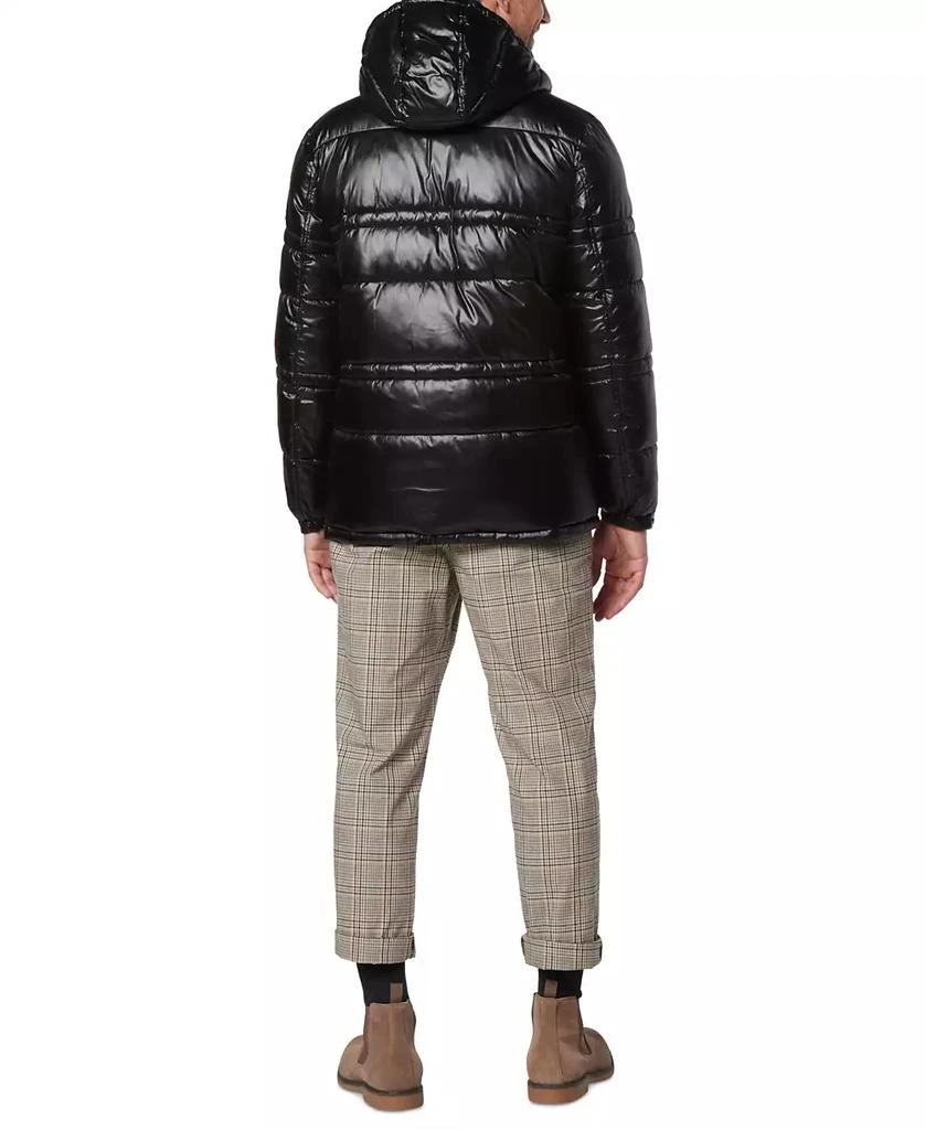 商品Marc New York by Andrew Marc|Men's Gotham Super Wet Cire Puffer with Grossgrain Trim,价格¥1031,第2张图片详细描述