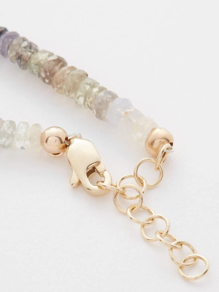 商品Roxanne First|The Good Vibes sapphire & 14kt gold necklace,价格¥4626,第5张图片详细描述