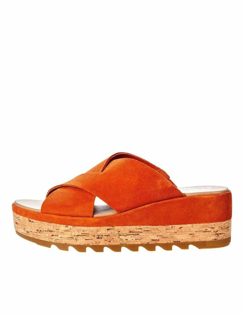 商品SOREL|Cameron Flatform Mule In Desert Sun, Gum,价格¥659,第1张图片