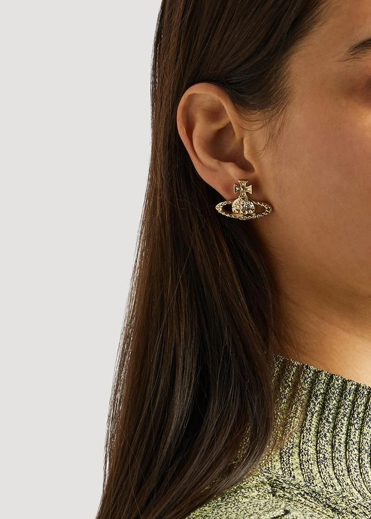 商品Vivienne Westwood|Mayfair Bas Relief orb stud earrings,价格¥891,第2张图片详细描述
