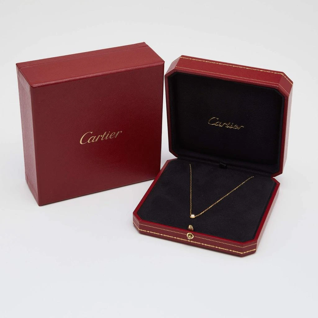 Cartier Diamant Legers Diamond 18k Yellow Gold Large Model Chain Necklace 商品