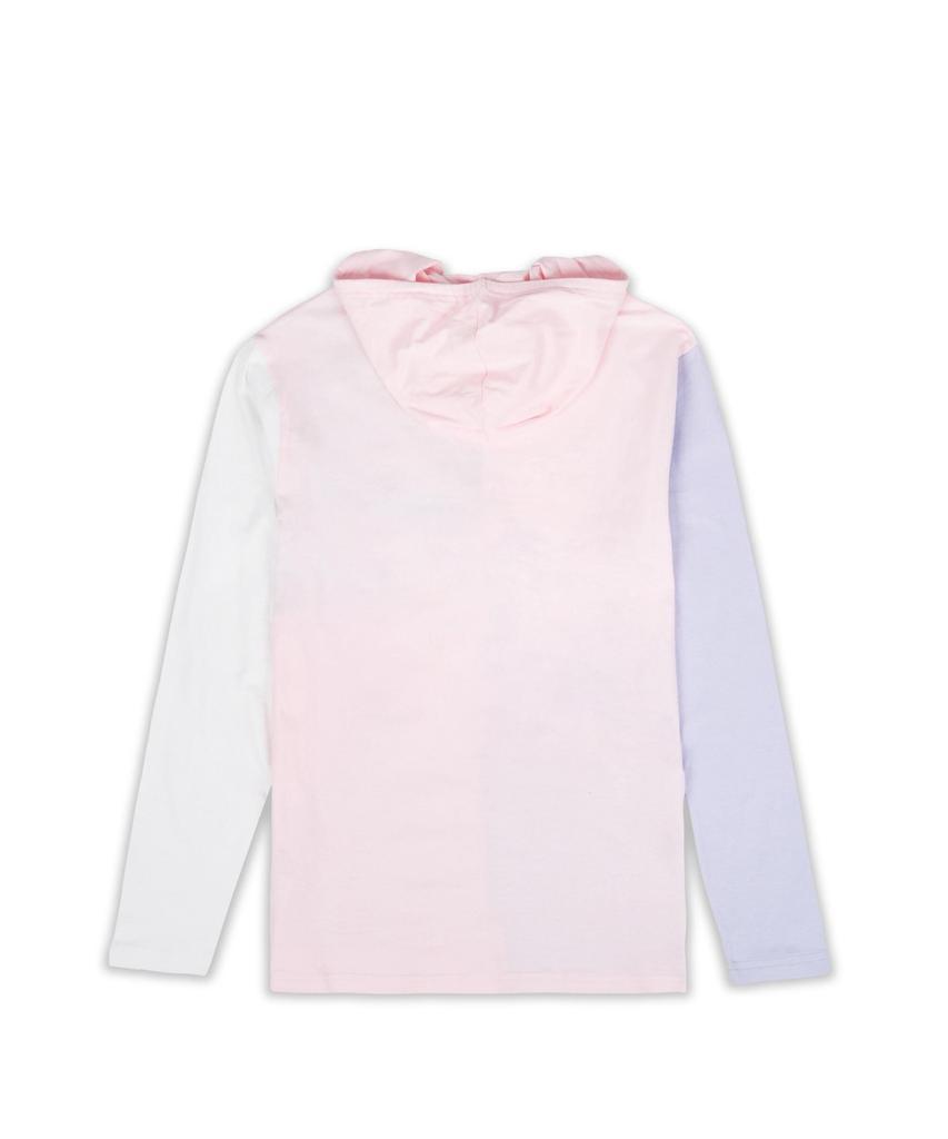 商品Reason Clothing|Color Block Long Sleeve Light Pastel Hoodie,价格¥74,第6张图片详细描述