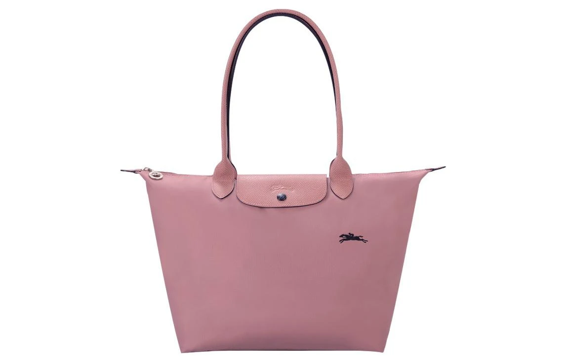 商品[国内直发] Longchamp|珑骧 Le Pliage Club 28 织物长柄购物袋饺子手提单肩包 小号 女款 新古粉色,价格¥1733,第1张图片