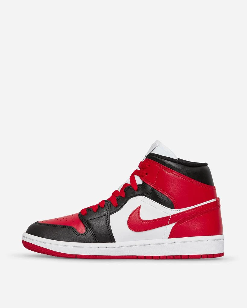 商品Jordan|WMNS Air Jordan 1 Mid Sneakers Red,价格¥567,第4张图片详细描述