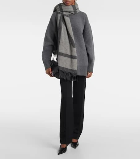 商品Totême|Striped wool scarf,价格¥2548,第3张图片详细描述