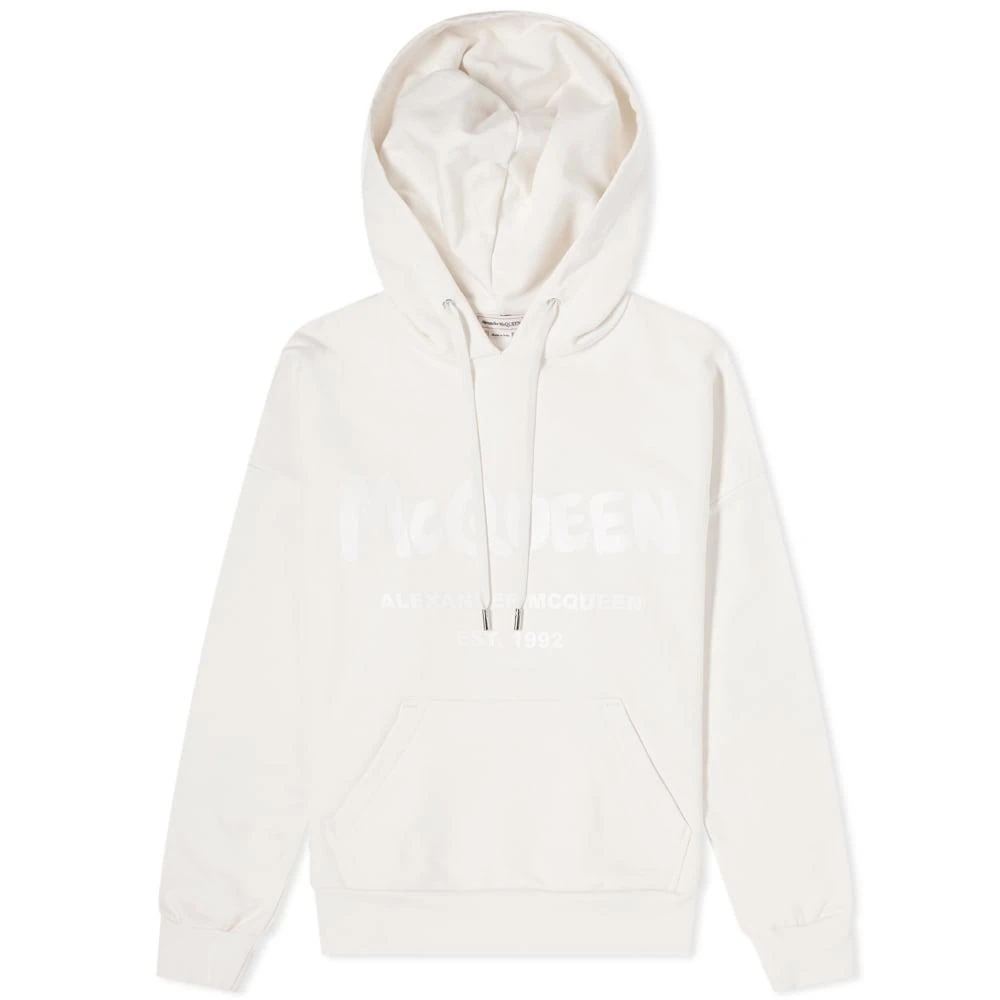 商品Alexander McQueen|Alexander McQueen Logo Hoodie,价格¥2622,第1张图片