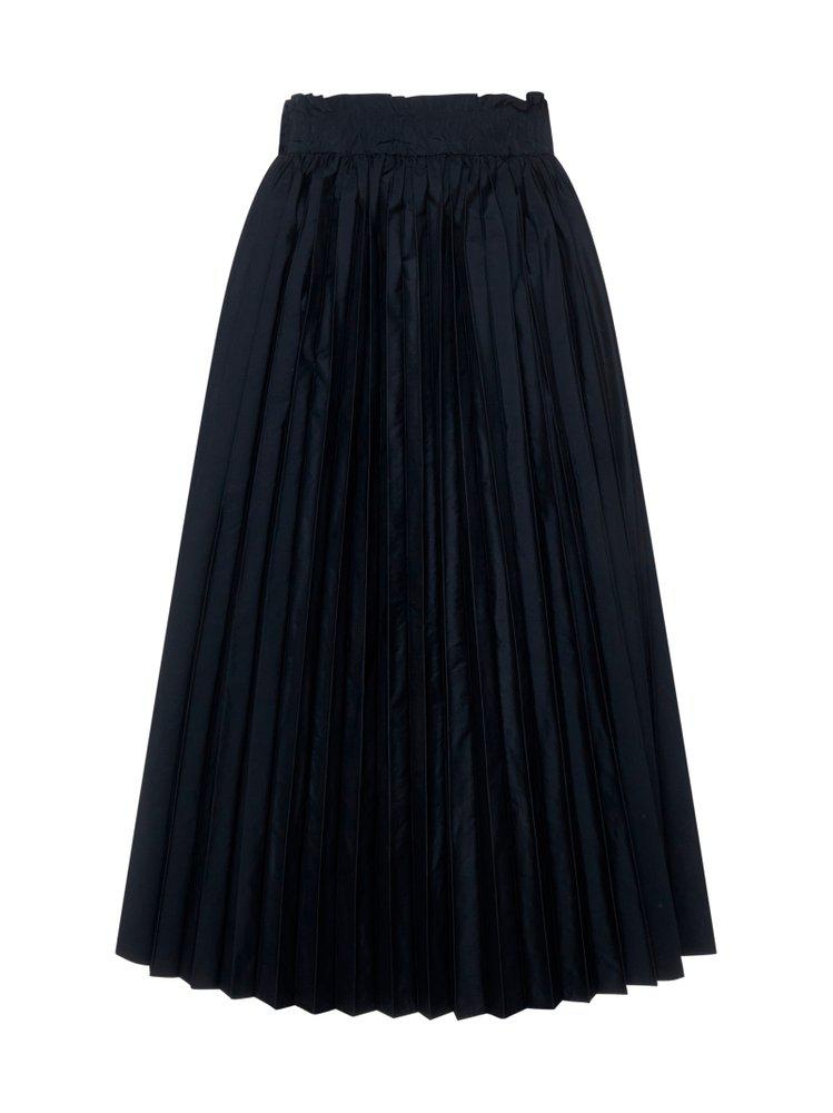 REDValentino Pleated Midi Skirt商品第1张图片规格展示