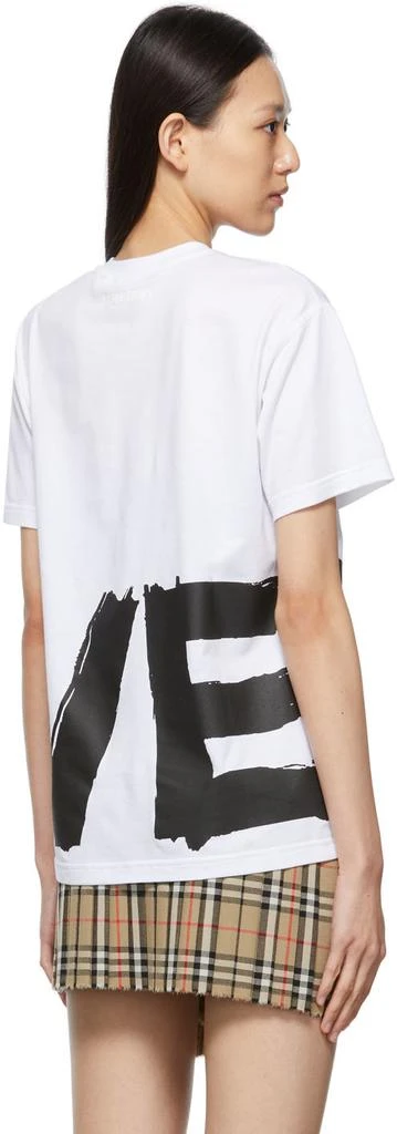 商品Burberry|White 'Love' Graphic Carrick T-Shirt,价格¥4763,第3张图片详细描述