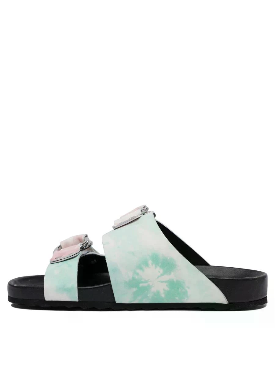 商品【商品预售7天】 PIERRE HARDY|PIERRE HARDY 女士凉鞋 VN01CALFMULTITIEANDDYEBLACK 黑色,价格¥3388,第4张图片详细描述