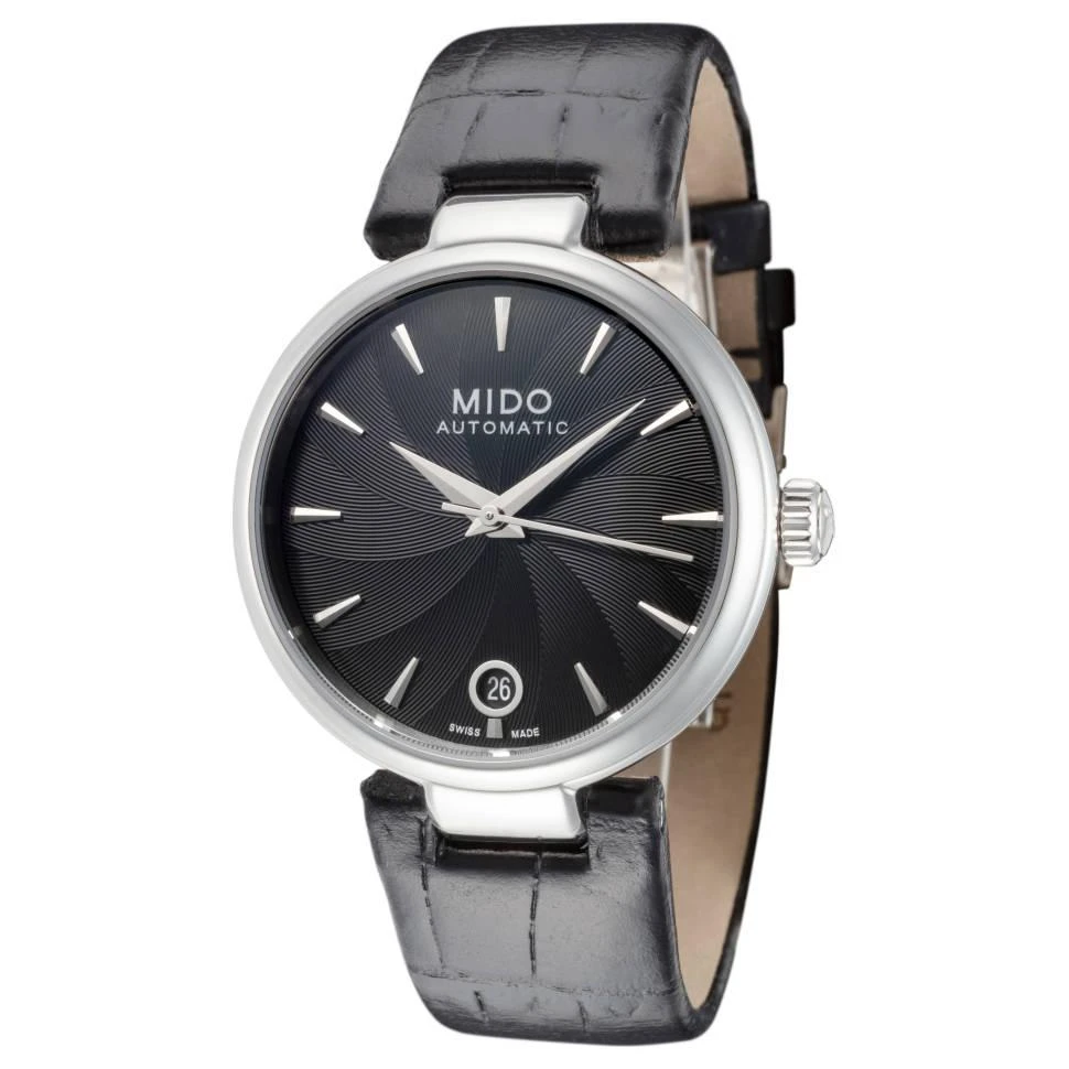 商品MIDO|美度Baroncelli序列 女士机械手表 皮革表带 33mm-M0222071605110,价格¥2178,第1张图片