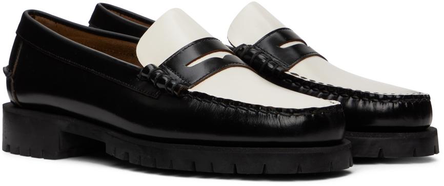 Black & White Dan Lug Loafers商品第4张图片规格展示