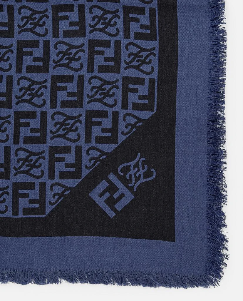 商品Fendi|FF SILK MIX SCARF,价格¥6239,第2张图片详细描述