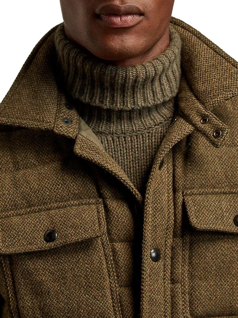 商品Ralph Lauren|Astor Quilted Tweed Jacket,价格¥6365,第3张图片详细描述