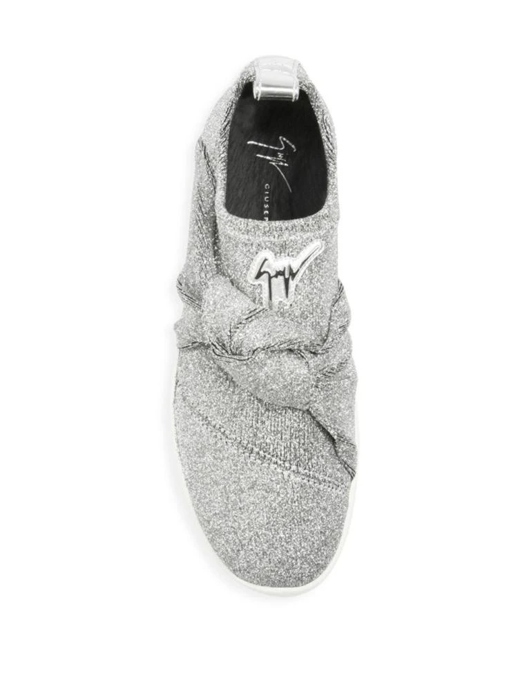 商品Giuseppe Zanotti|Glitter Stretch Sneakers,价格¥2249,第4张图片详细描述