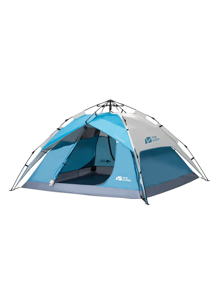 户外野营外露营全自动加厚防晒沙滩便携式可折叠大帐篷零动商品第4张图片规格展示
