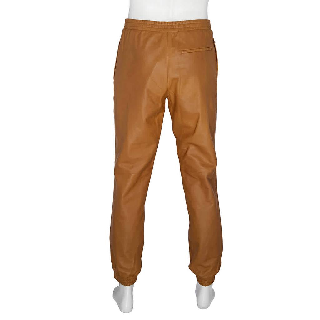 Burberry Mens Plonge Lambskin Trackpants, Size Medium商品第3张图片规格展示