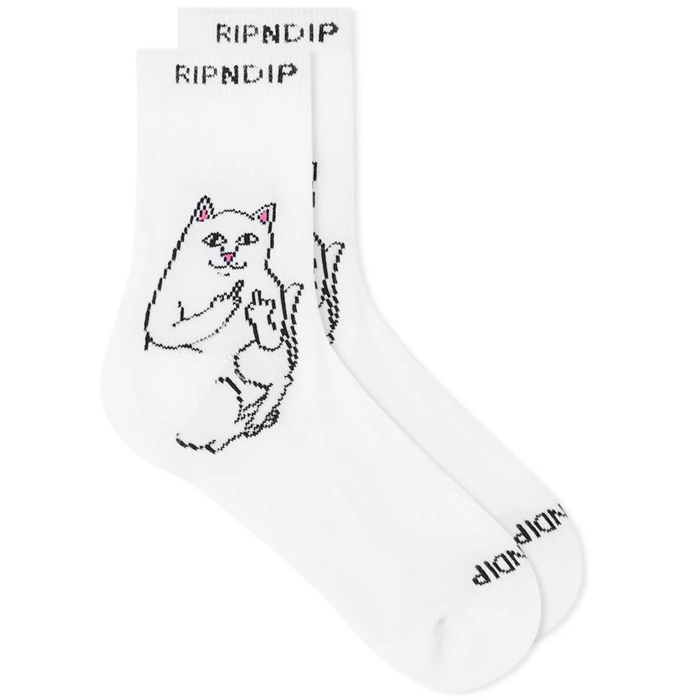 商品RIPNDIP|RIPNDIP Mid Nermal Socks,价格¥120,第1张图片
