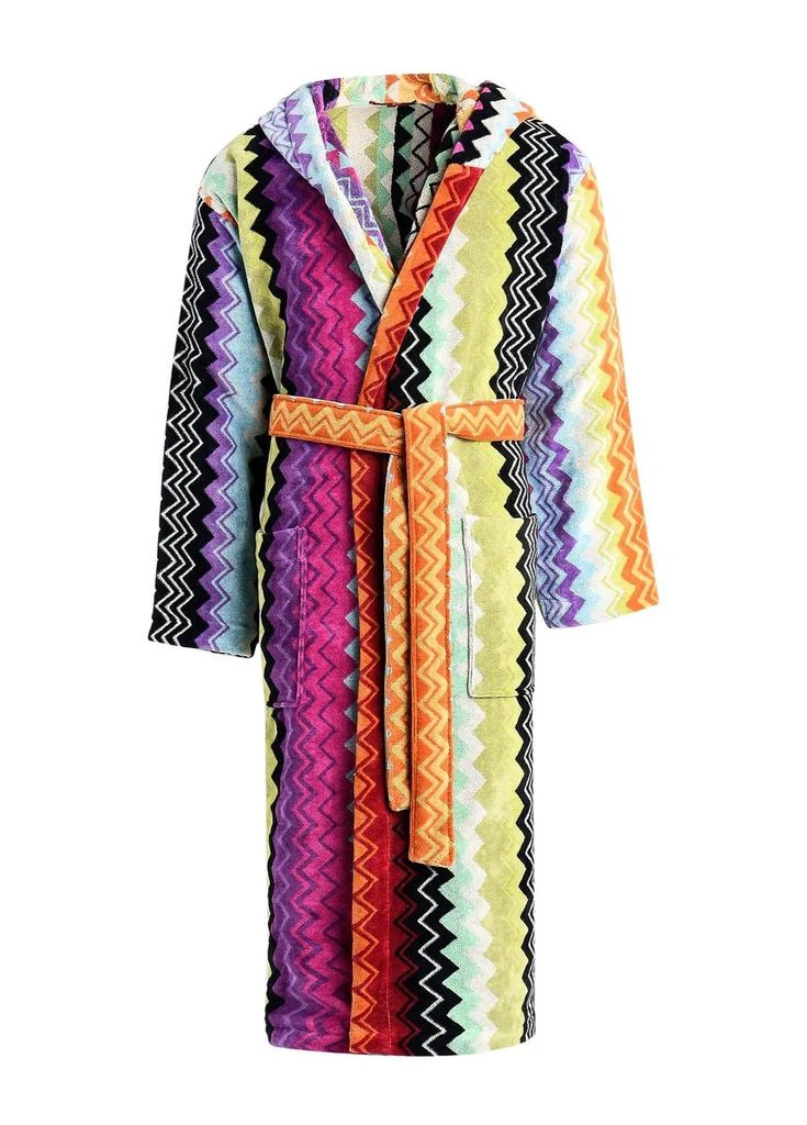 商品Missoni|Missoni Home Giacomo Hooded Bathrobe,价格¥2482,第1张图片