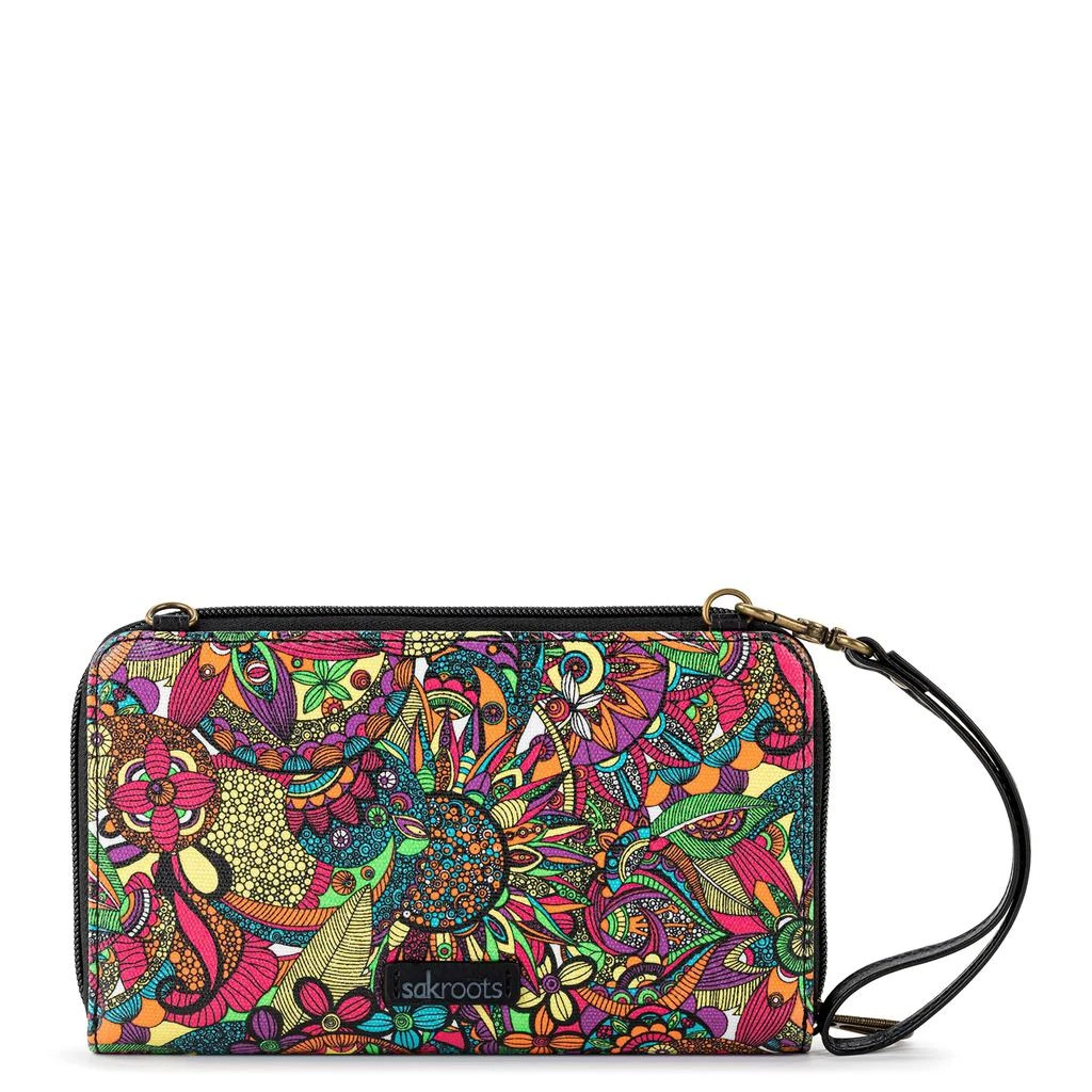 商品Sakroots|Artist Circle Large Smartphone Crossbody,价格¥316,第4张图片详细描述