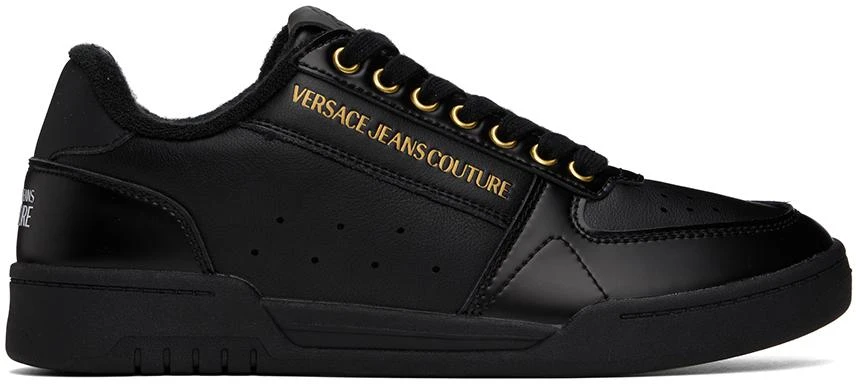 商品Versace|Black Brooklyn Sneakers,价格¥1453,第1张图片