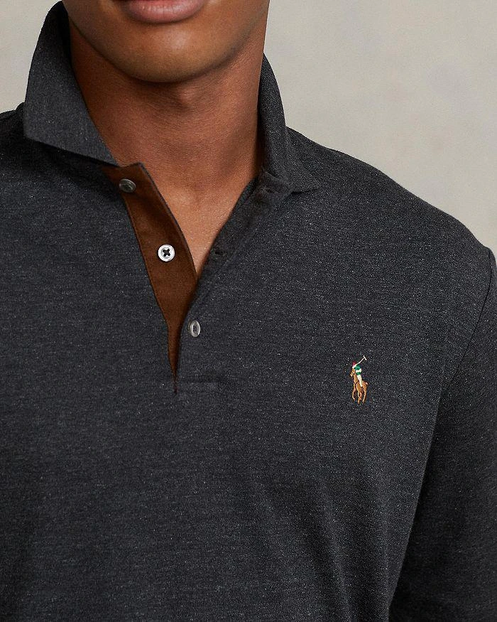 商品Ralph Lauren|Classic Fit Soft Cotton Long-Sleeve Polo Shirt,价格¥520,第4张图片详细描述