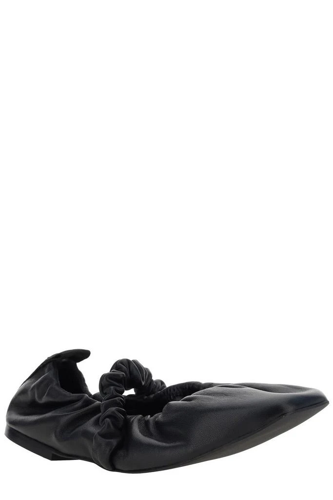 商品Ganni|Ganni Scrunchie Gathered Ballerina Shoes,价格¥1306,第2张图片详细描述
