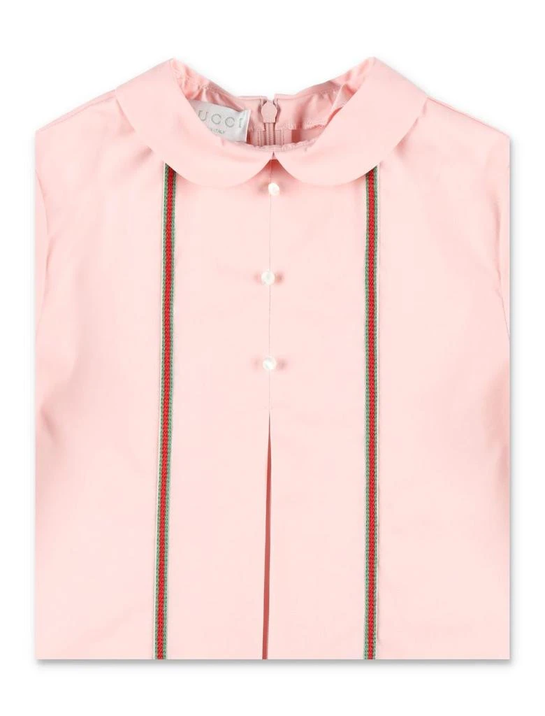 商品Gucci|Gucci Kids Kid - Web Dress,价格¥5118,第3张图片详细描述