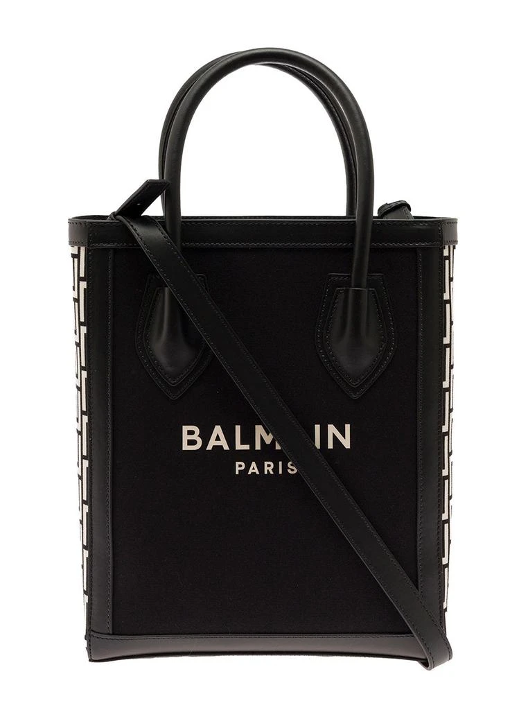 商品Balmain|B-Army 26 Black Tote Bag Woman Balmain,价格¥4673,第1张图片
