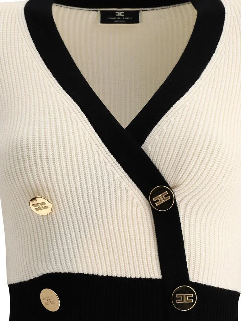 商品ELISABETTA FRANCHI|"Robe Manteau" dress,价格¥2816,第3张图片详细描述