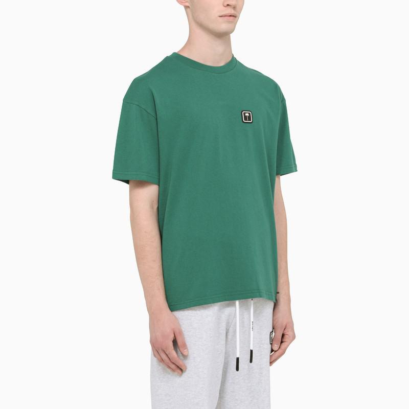 商品Palm Angels|Green PXP Palm patch t-shirt,价格¥854,第5张图片详细描述