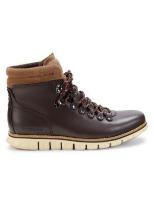 商品Cole Haan|Zerogrand Leather Ankle Boots,价格¥1280,第1张图片