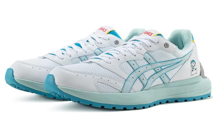 商品[国内直发] Asics|Doraemon x  Tarther Sc 哆啦A梦联名款 织物合成革 拼接复古 耐磨透气轻便 低帮 生活休闲鞋 男女同款 白色,价格¥734,第3张图片详细描述