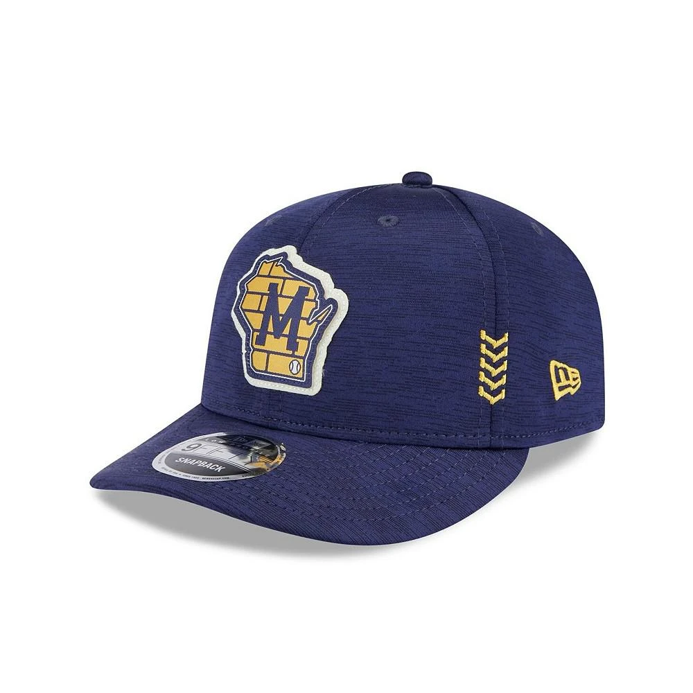 New Era Men's Navy Milwaukee Brewers 2024 Clubhouse Low Profile 59FIFTY ...