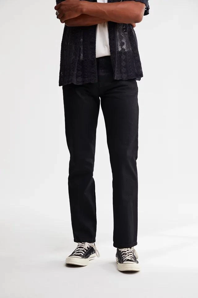 商品BDG|BDG '90s Slim Fit Jean – Waxed Coated Black,价格¥75,第1张图片