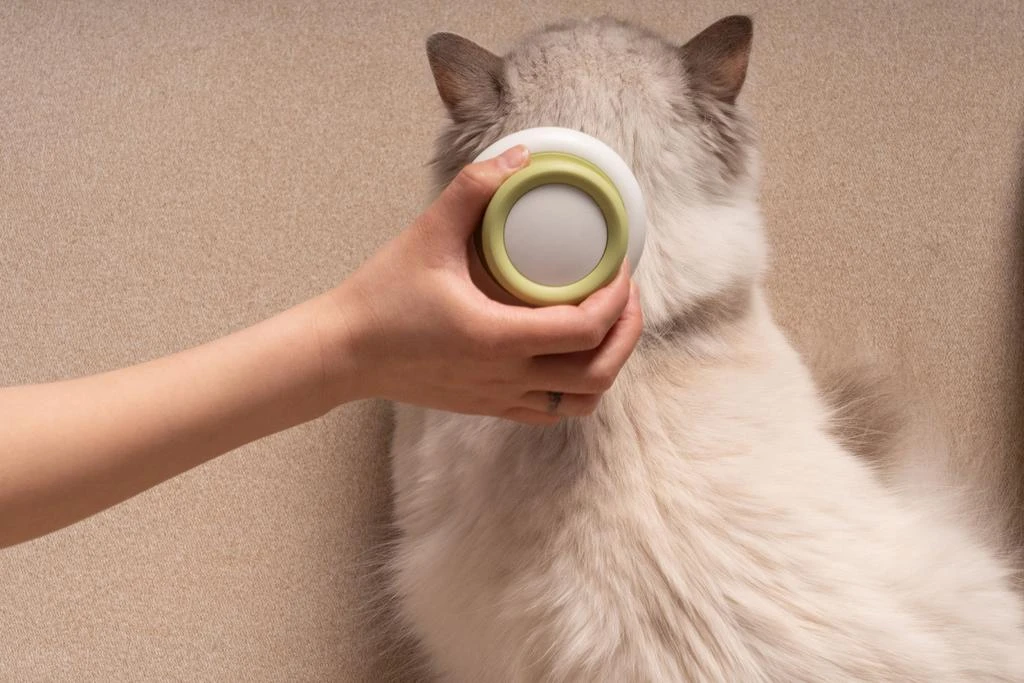 商品Pet Life|'Scwubba' Handheld Bathing Brushing and Massaging Soft Flexible Grooming Pet Comb,价格¥135,第5张图片详细描述