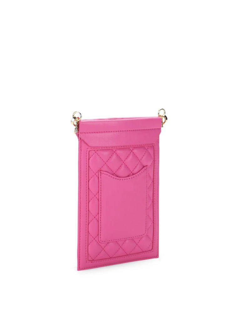 商品Moschino|Quilted Cell Phone Case,价格¥629,第4张图片详细描述