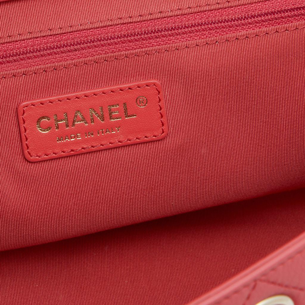 Chanel Pink Quilted Leather Small Neo Soft Shopping Tote商品第9张图片规格展示