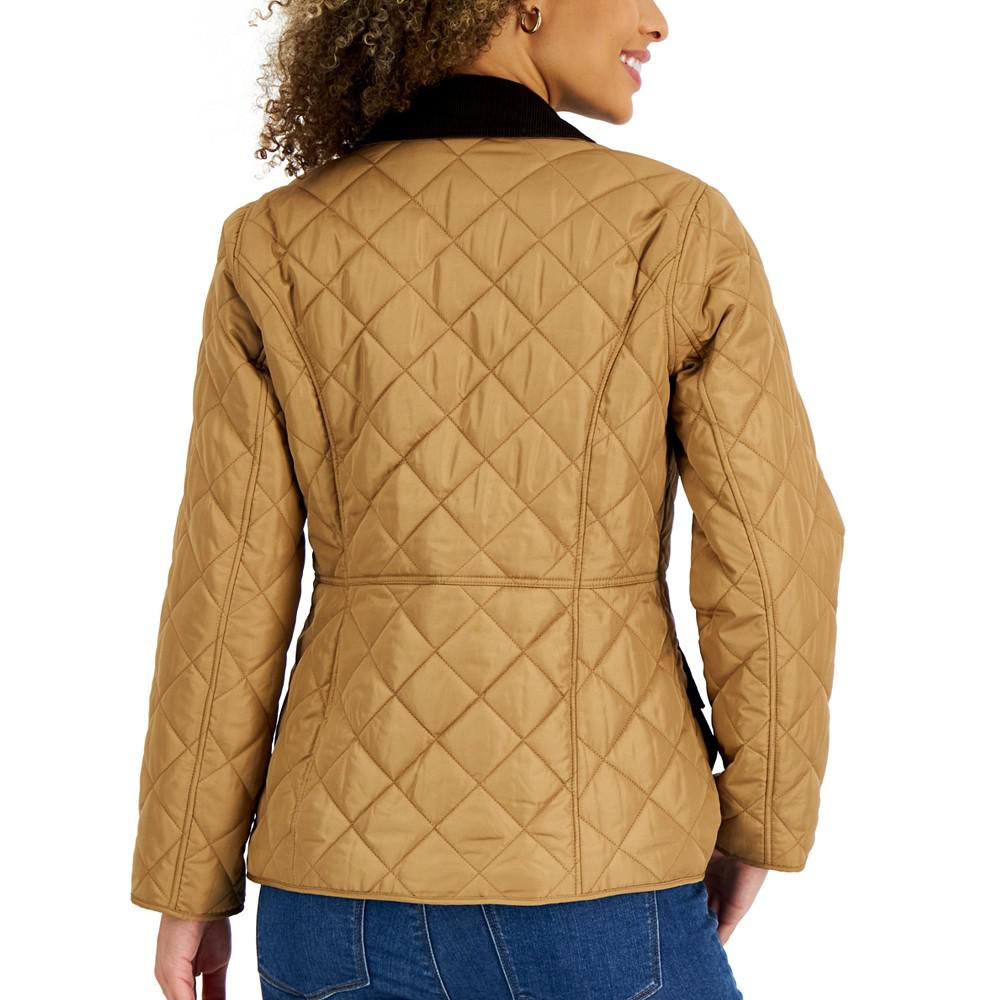 Petite Quilted Jacket, Created for Macy's商品第3张图片规格展示