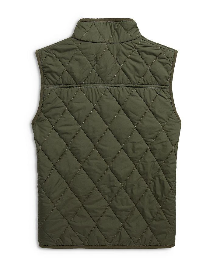 商品Ralph Lauren|Boys' Quilted Water Repellent Vest - Little Kid, Big Kid,价格¥737,第2张图片详细描述