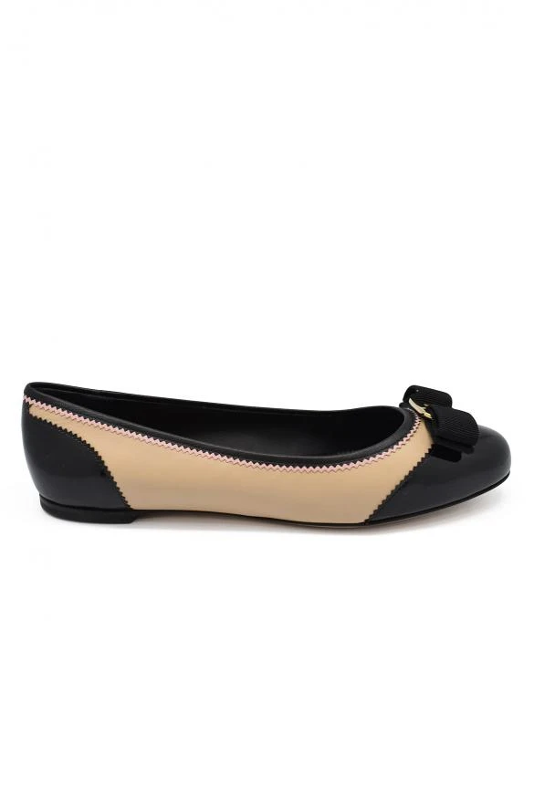 商品Salvatore Ferragamo|Varina ballet flats,价格¥2039,第1张图片