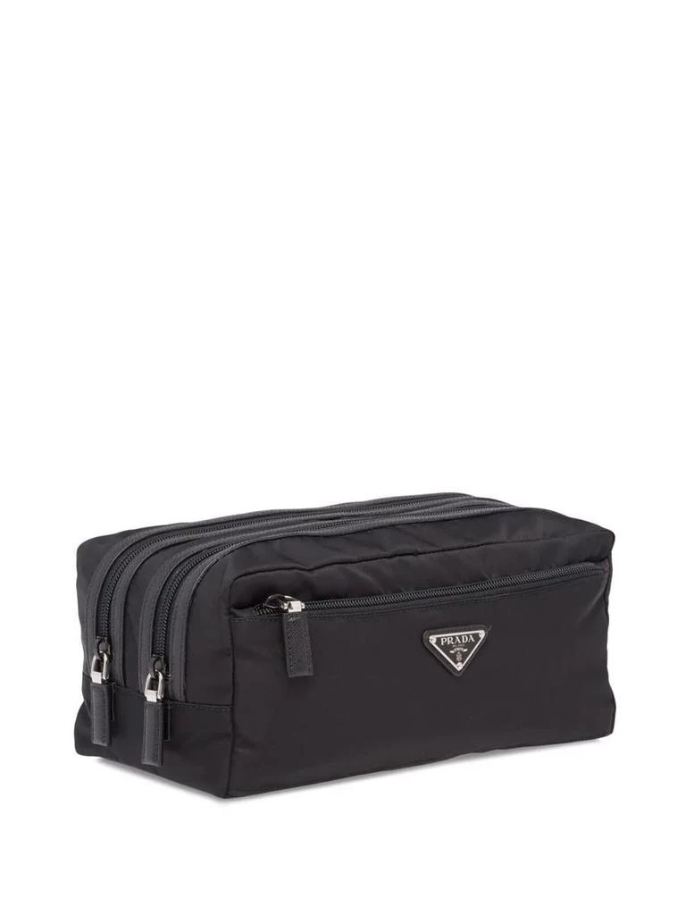 商品Prada|PRADA Re-Nylon and leather travel pouch,价格¥5170,第4张图片详细描述