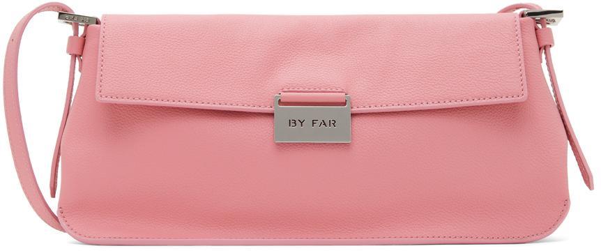 商品by FAR|Pink Grained Matilda Shoulder Bag,价格¥4099,第4张图片详细描述